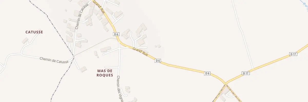 Plan du 5001 Les Gaubils à Fayssac