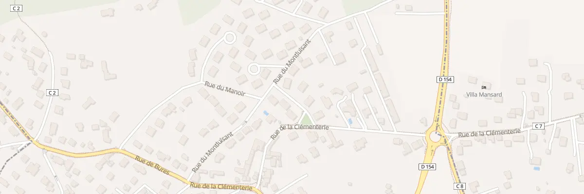 Plan du 242 Rue du Montluisant à Orgeval