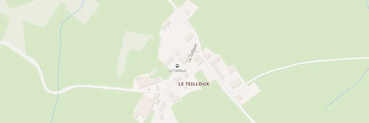 Plan du 14 Le Teilloux à Saint-Laurent