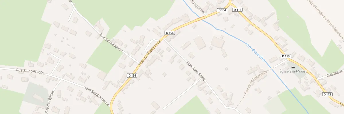 Plan du 559 Rue Sans Soleil à Aubin-Saint-Vaast