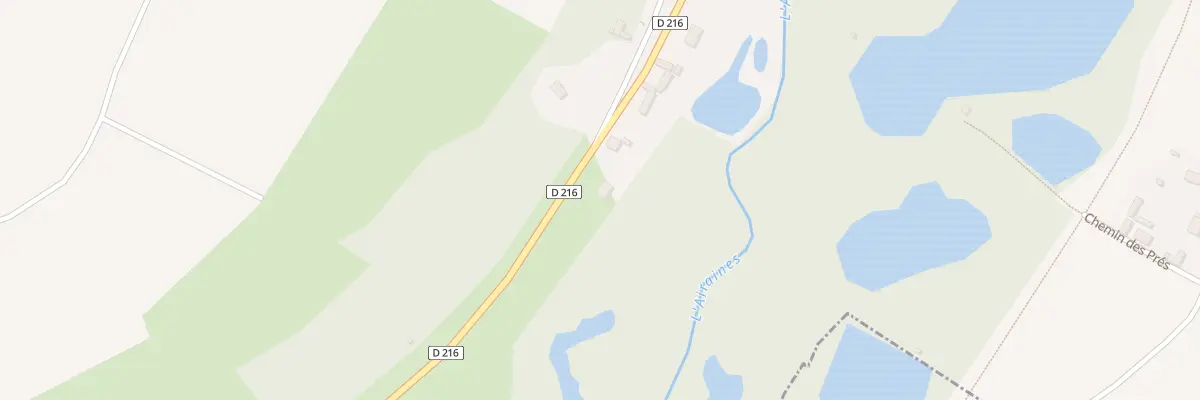 Plan du 5002 Rte d’Airaines à Bettencourt-Rivière