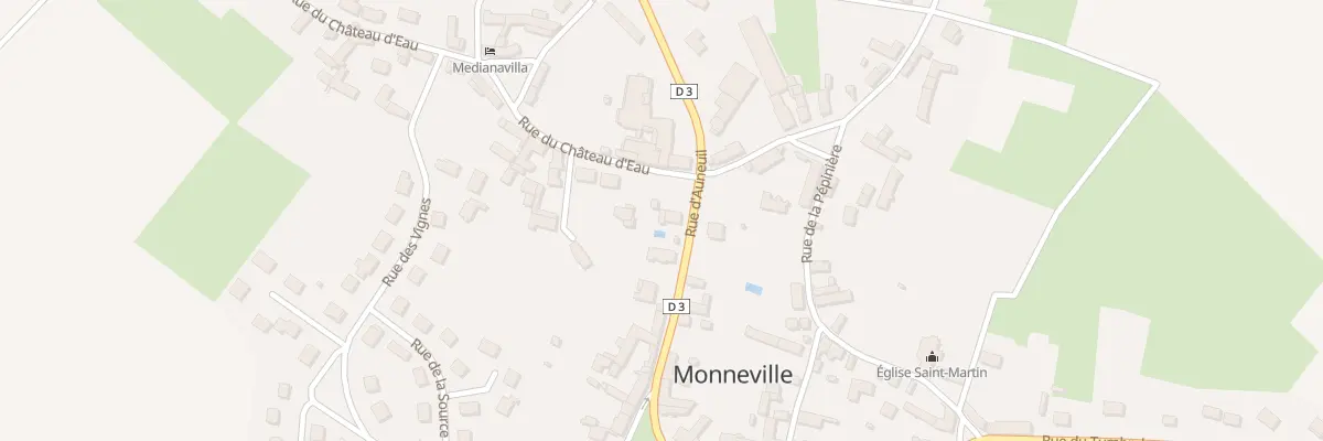 Plan du 7 Rue d’Auneuil à Monneville