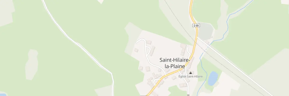 Plan du 8 Rue du Lavoir à Saint-Hilaire-la-Plaine