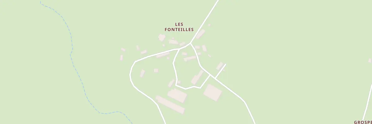 Plan du 12 Les Fonteilles à Nouziers