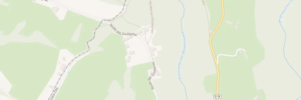 Plan du 5037 Les Souleyries à Fourmagnac