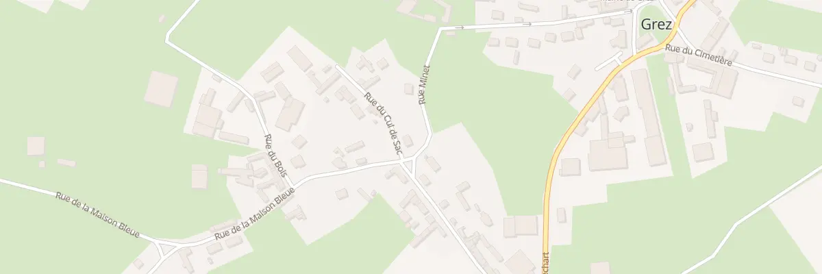 Plan du 1B Rue du Cul de Sac à Grez