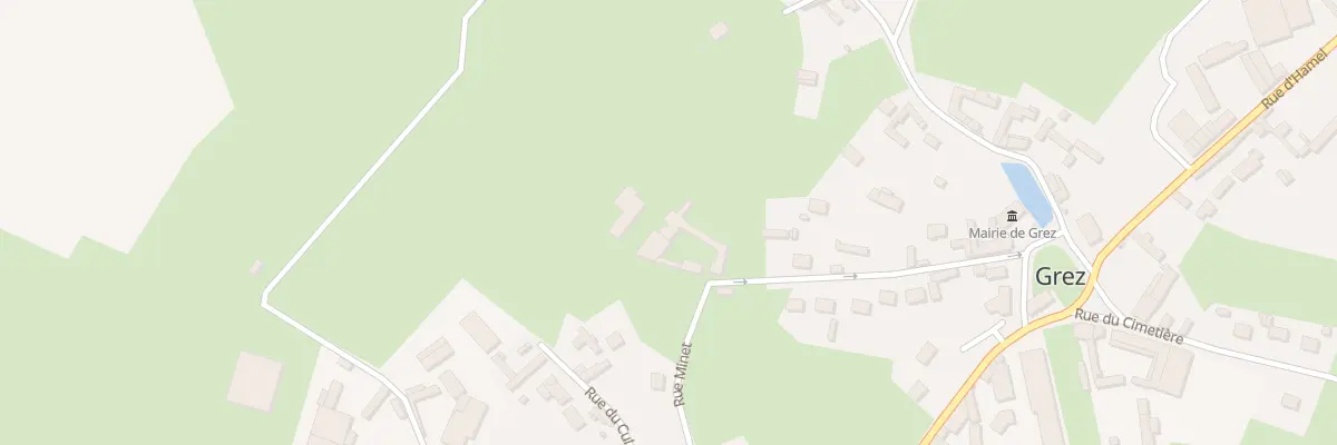 Plan du 20 Rue Minet à Grez