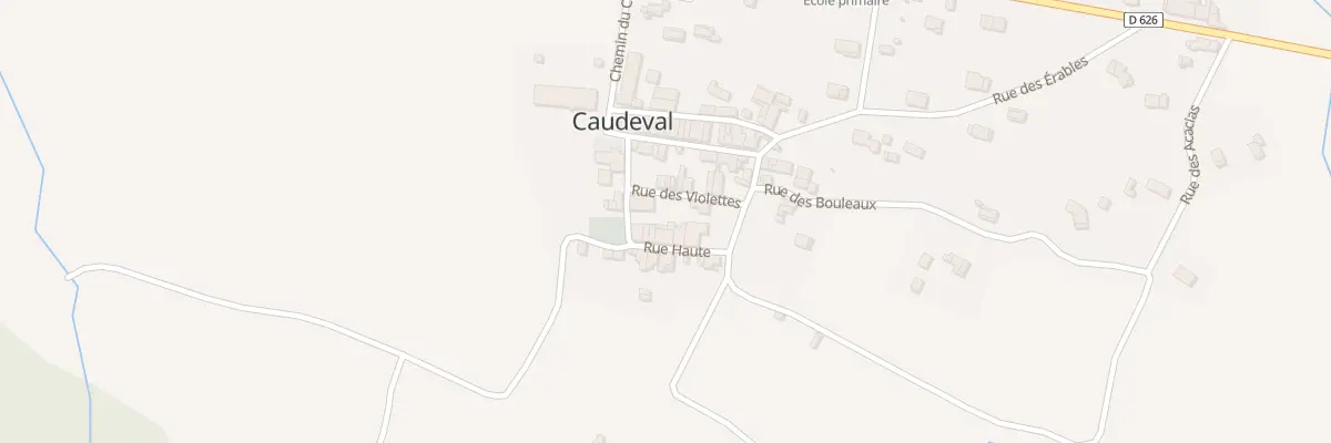 Plan du 61 Le Village à Val de Lambronne