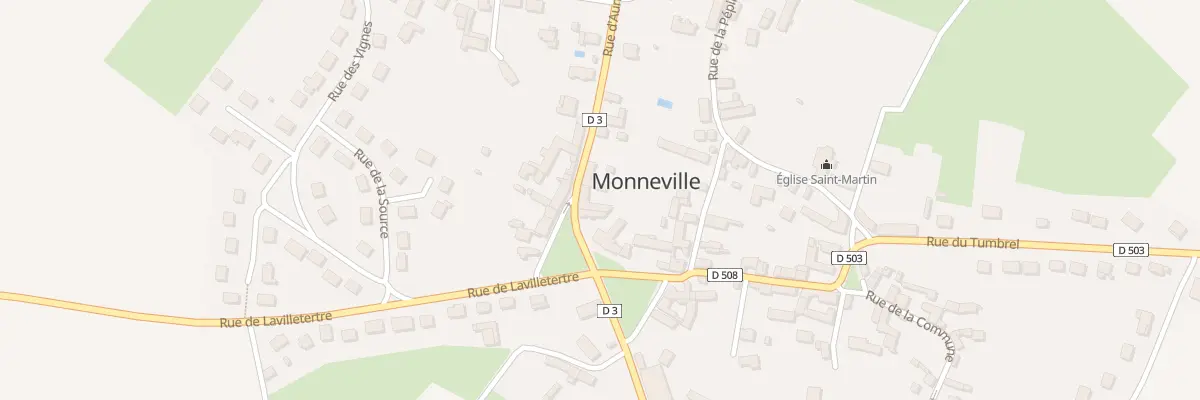 Plan du 4T Rue d’Auneuil à Monneville