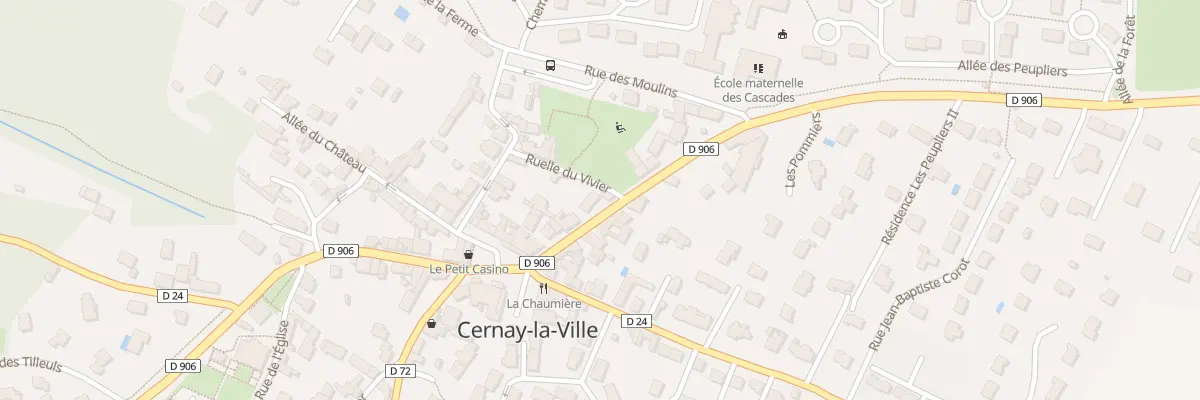 Plan du 9 Rue de Chevreuse à Cernay-la-Ville