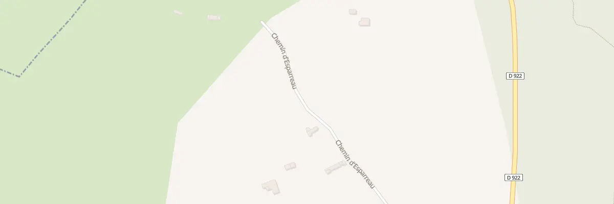Plan du 592 Che d’Esparreau à Saint-Marcel-Campes