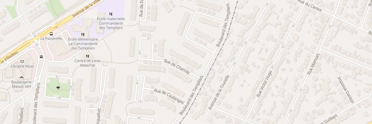 Plan du 12 Rue de Charnay à Élancourt