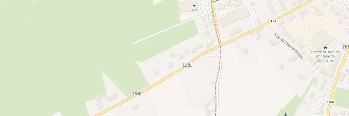Plan du 9 Rte de la Châtre au Magny