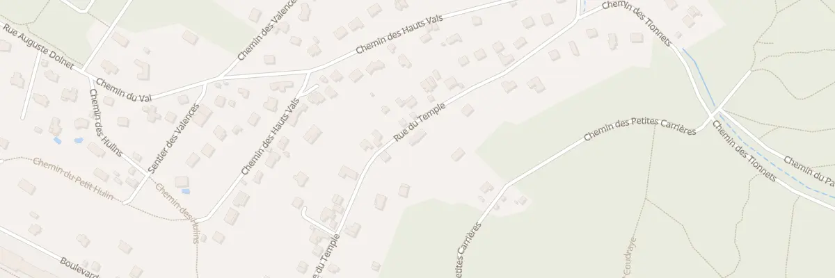 Plan du 30B Rue du Temple à Vaux-sur-Seine