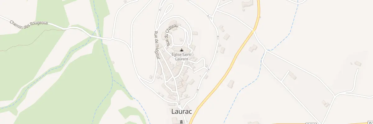 Plan du 14 Rue du Buc à Laurac