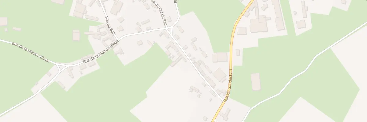 Plan du 6 Rue de la Ville à Grez