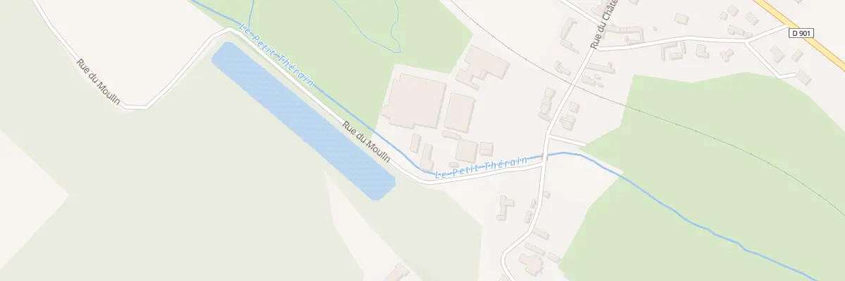 Plan du 16 Rue du Château à Achy