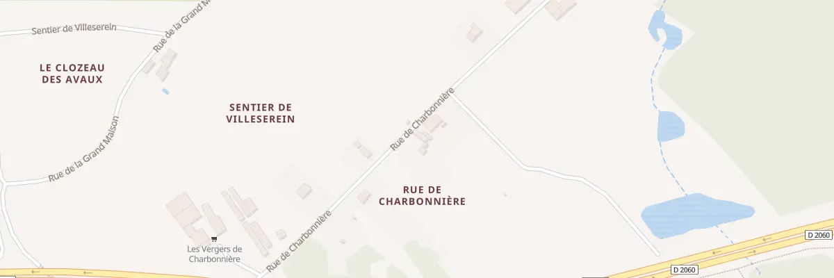 Plan du 288 Rue de Charbonnière à Saint-Jean-de-Braye