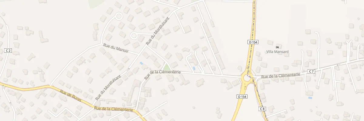 Plan du 5400 Rue de la Clémenterie à Orgeval