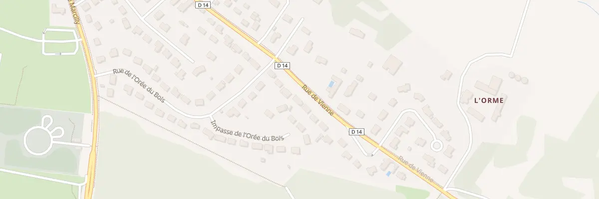 Plan du 646 Rue de Vienne à Saint-Cyr-en-Val