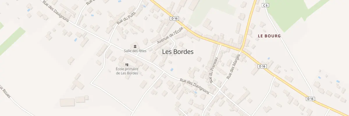 Plan du 7 Imp de la Poste aux Bordes