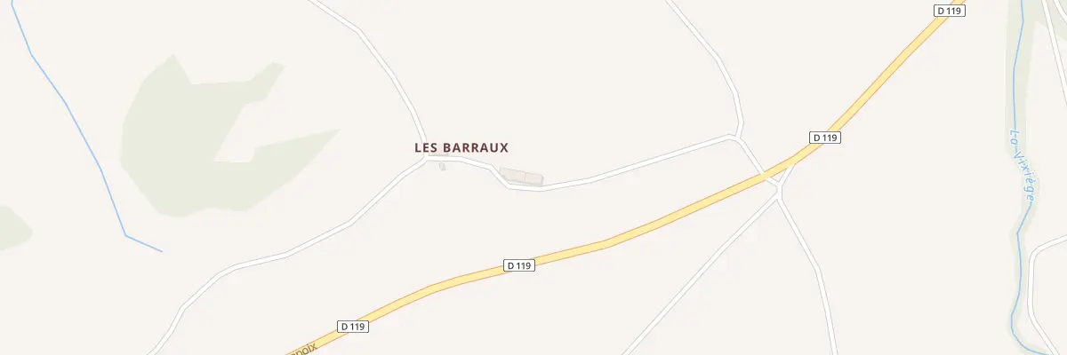Plan du 12 Les Barraux à Orsans