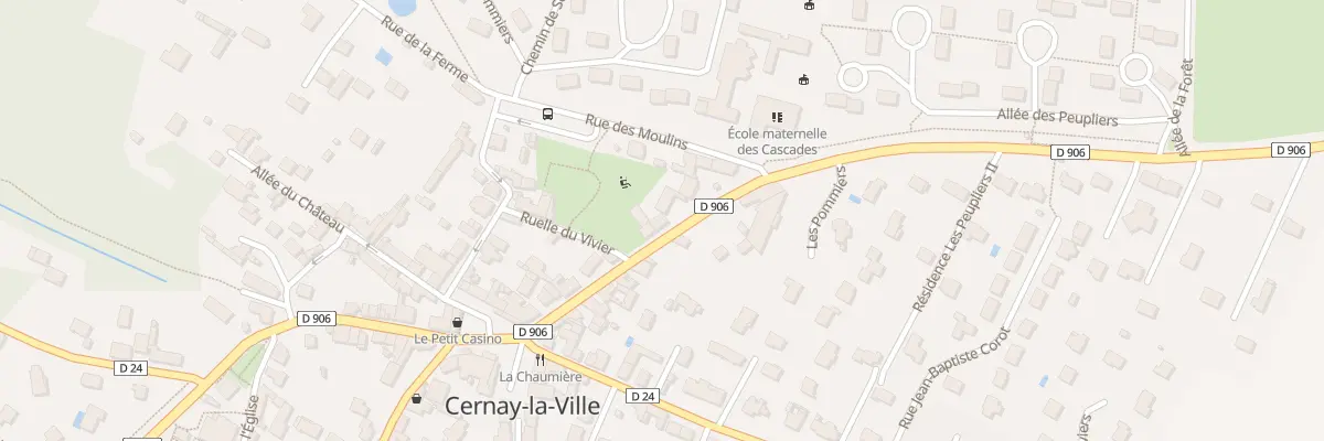 Plan du 15 Rue de Chevreuse à Cernay-la-Ville
