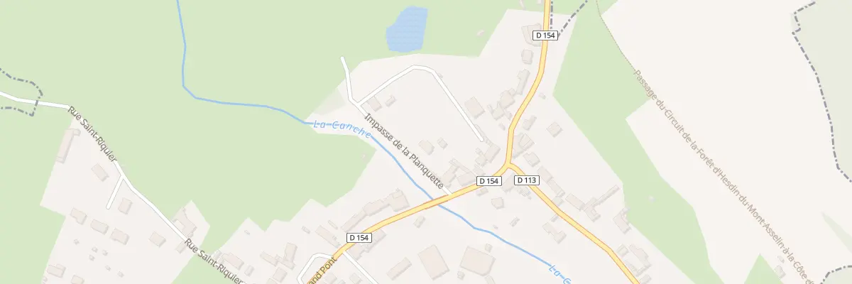 Plan du 42 Imp de la Planquette à Aubin-Saint-Vaast