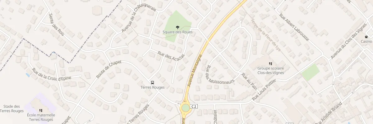 Plan du 7 Rue des Acacias à Vernouillet
