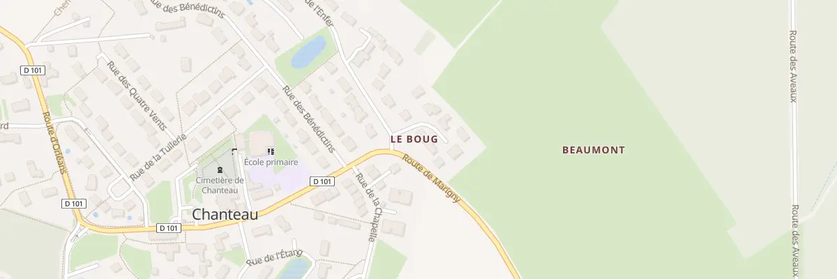Plan du 68 Rue Clément Risset à Chanteau
