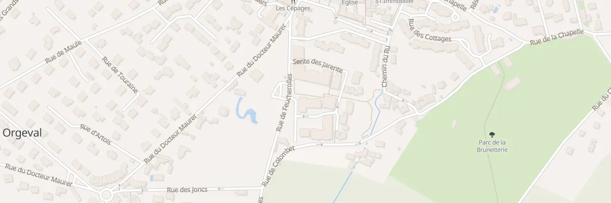 Plan du 4 Pl de la Mairie à Orgeval