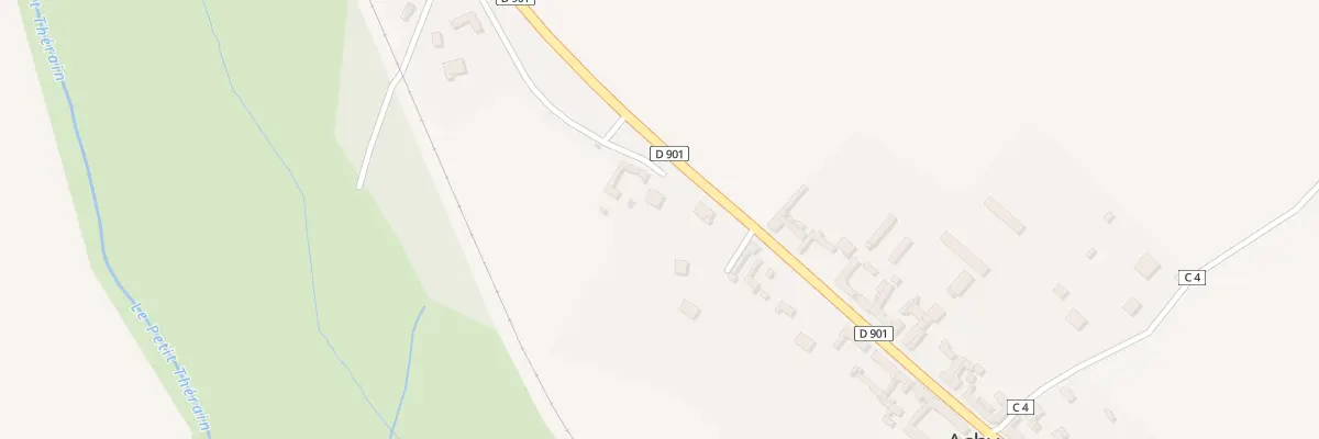 Plan du 6B Rue du Général Leclerc à Achy
