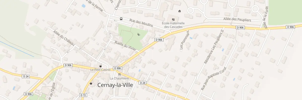Plan du 14 Rue de Chevreuse à Cernay-la-Ville