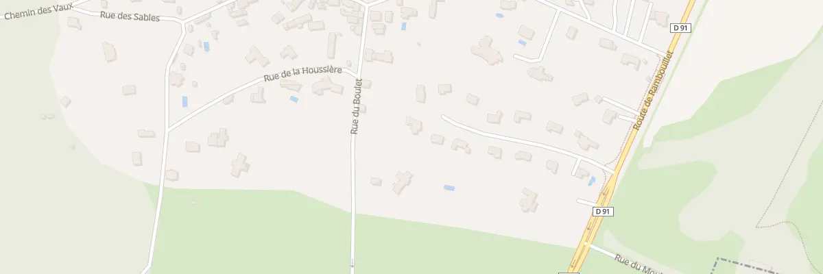 Plan du 8 Rue du Clos des Fontenelles à Dampierre-en-Yvelines