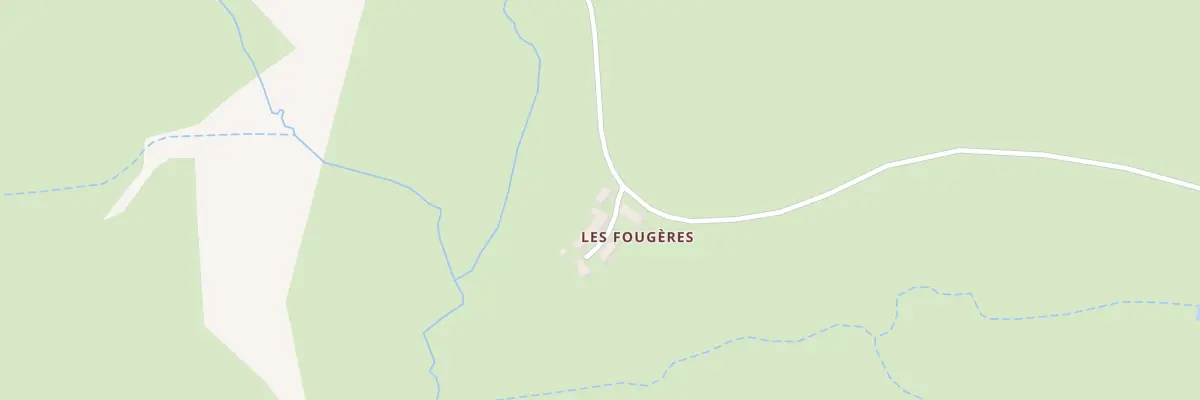Plan du 2 Les Fougeres à Nouziers
