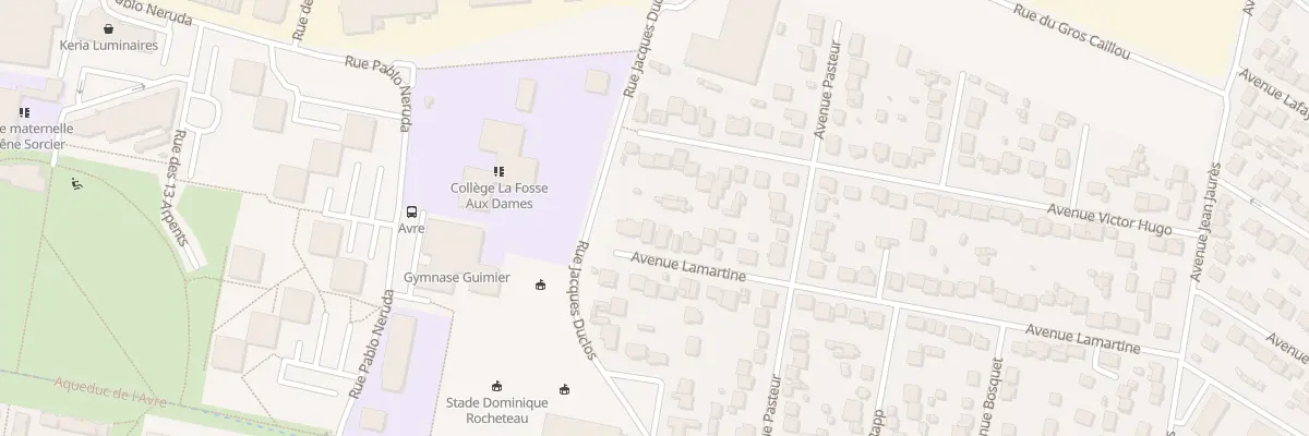 Plan du 50 Av Lamartine aux Clayes-sous-Bois
