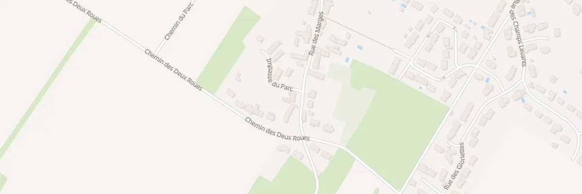 Plan du 36 Rue des Marges aux Bordes