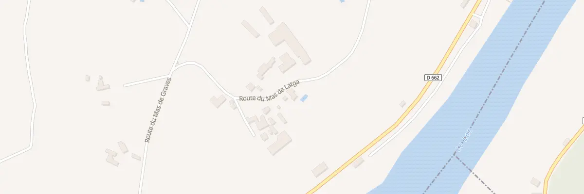 Plan du 218 Rte du Mas de Graves à Frontenac