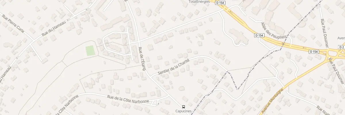Plan du 9009 Sen de la Charité à Verneuil-sur-Seine