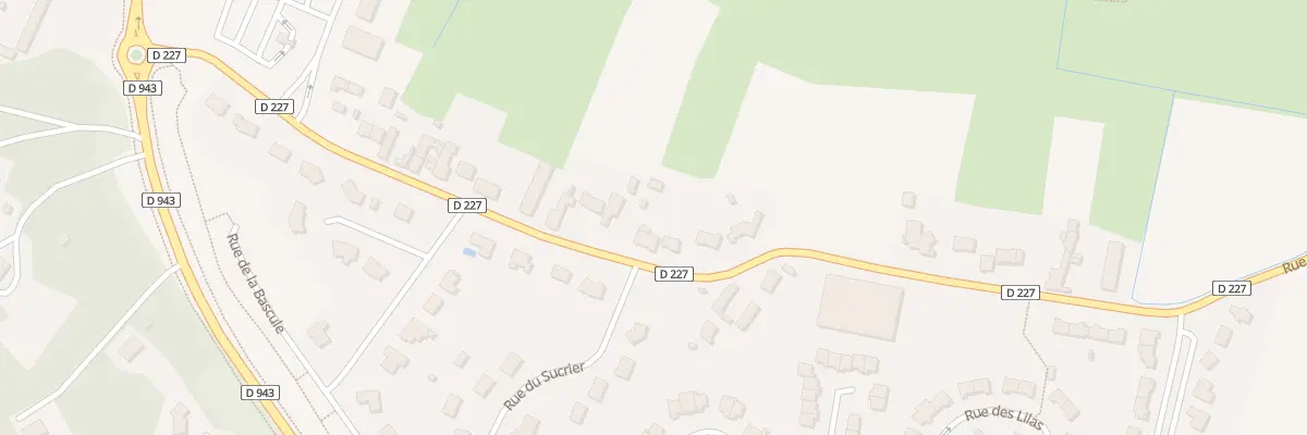 Plan du 2890 Rue Vernandique à Ardres