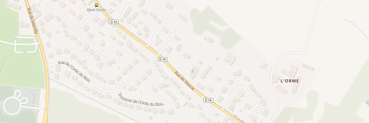 Plan du 635 Rue de Vienne à Saint-Cyr-en-Val