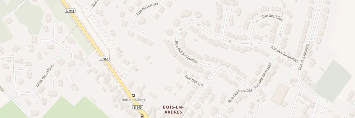 Plan du 404 Rue des Jonquilles à Ardres