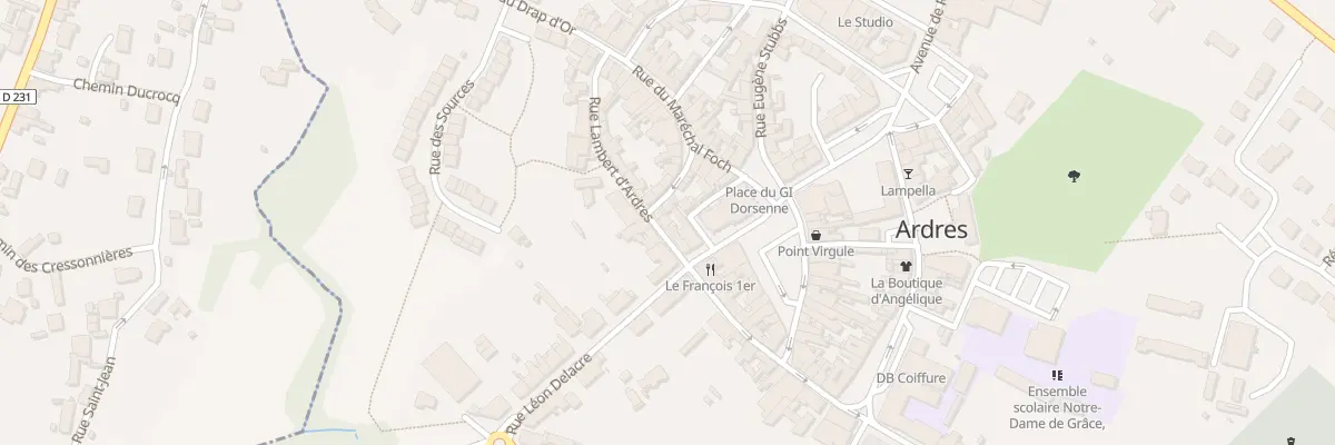 Plan du 135 Rue Lambert à Ardres