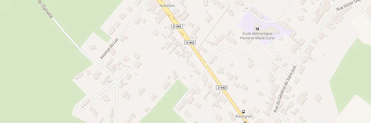 Plan du 629 Av du Rossignol à Ardres