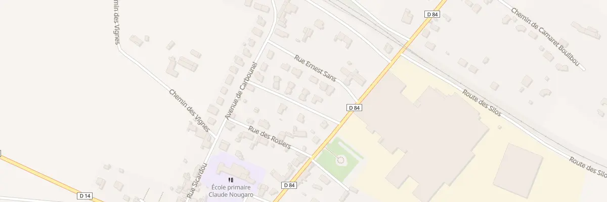 Plan du 4 Rue Paul Loupiac à Damiatte