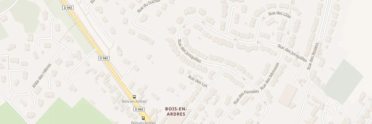 Plan du 416 Rue des Jonquilles à Ardres