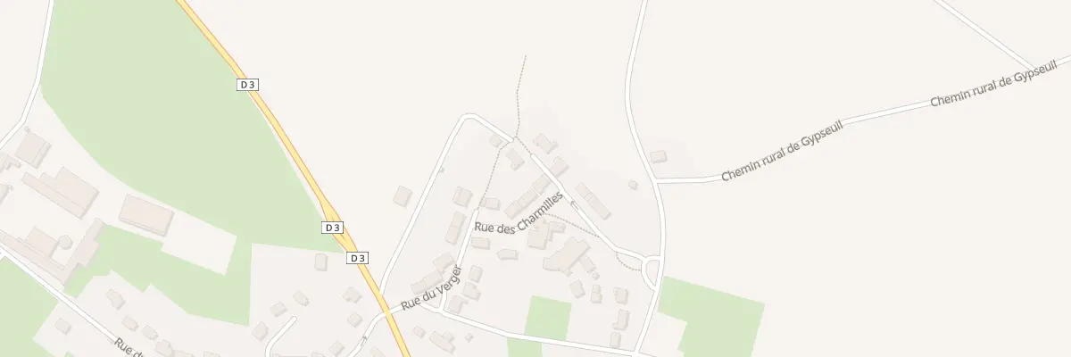 Plan du 2 Rue des Charmilles à Monneville