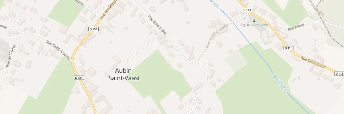 Plan du 403 Rue Sans Soleil à Aubin-Saint-Vaast