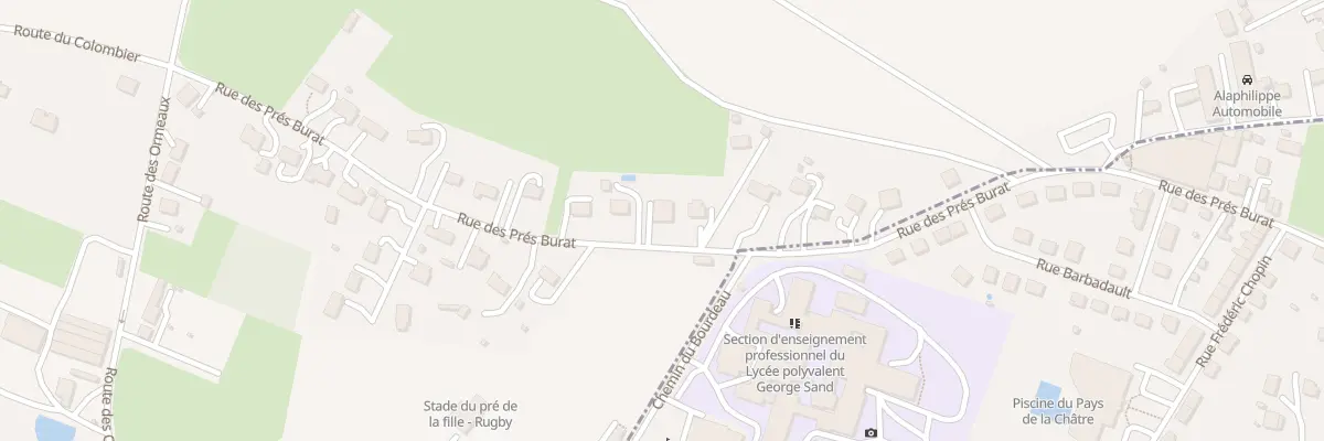 Plan du 44 Rue des Prés Burat à Montgivray