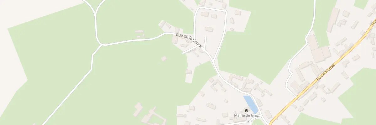 Plan du 15 Rue de la Cense à Grez